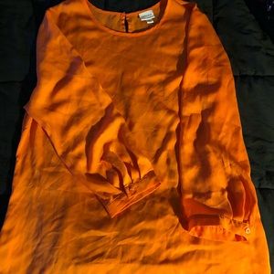 Orange Merona Blouse